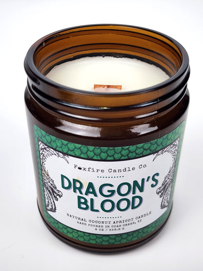 Dragon's Blood 8 oz Candle 🐉