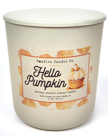 Hello Pumpkin 12 oz Candle 🎃