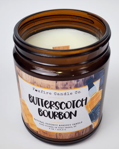 Butterscotch Bourbon 8 oz Candle 🍺