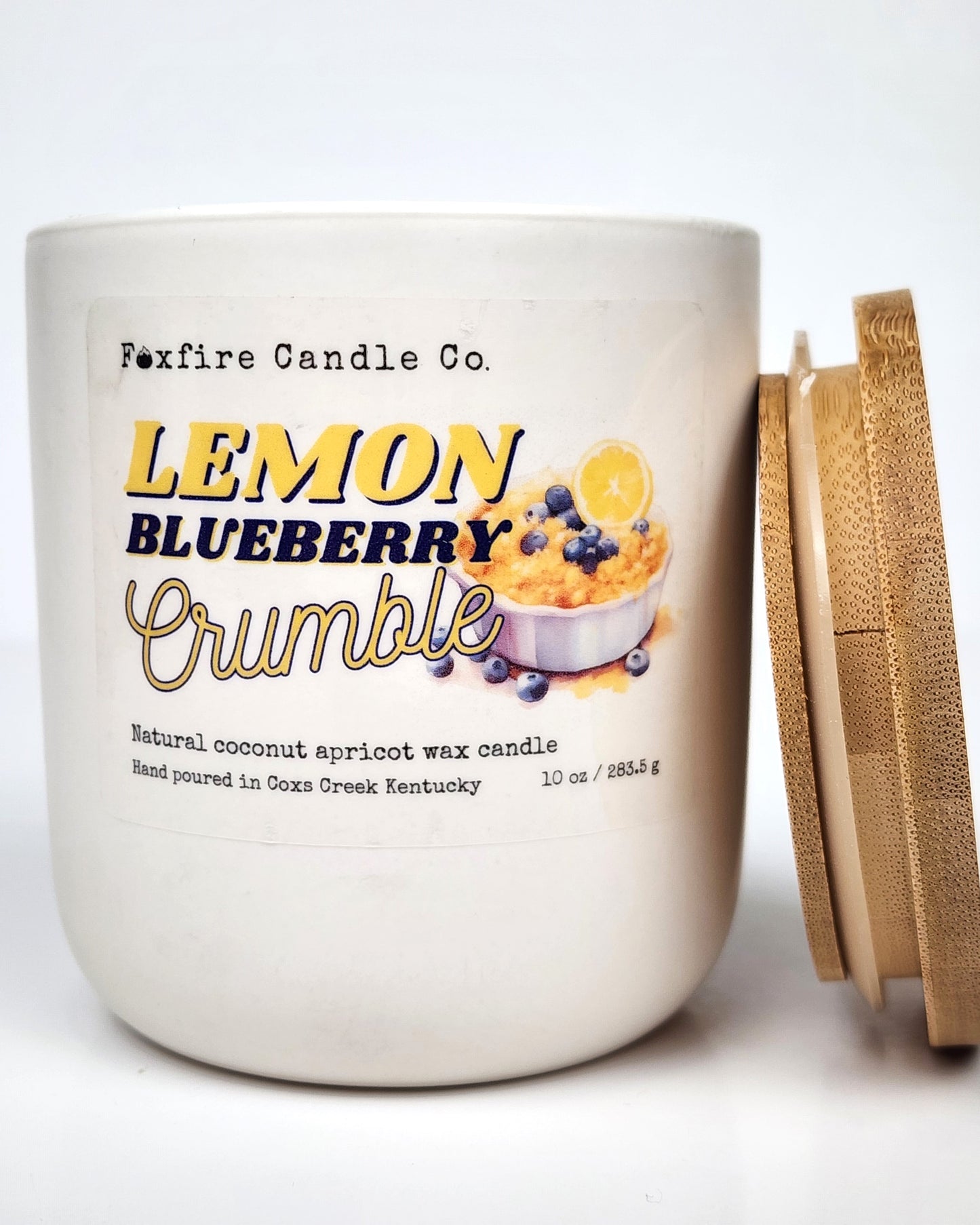 Lemon Blueberry Crumble 10 oz Candle 🍋🫐