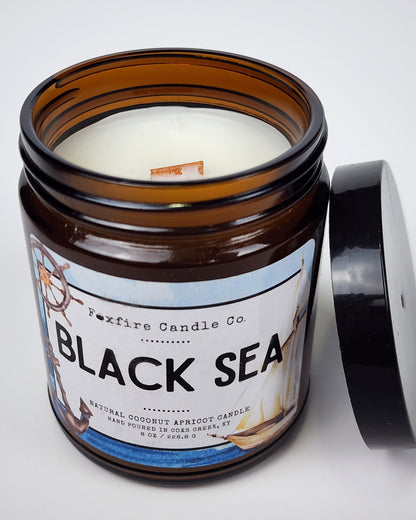 Black Sea 8 oz Candle 🌊🪸