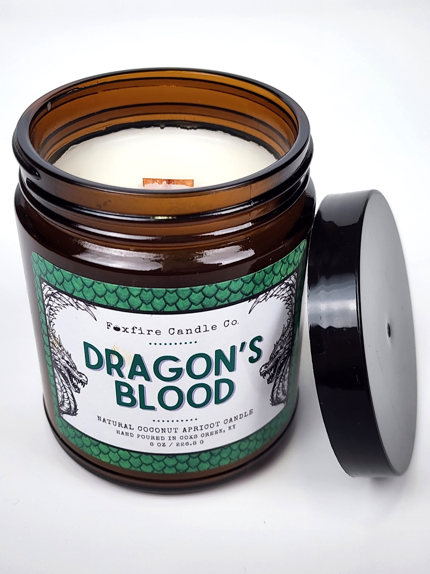 Dragon's Blood 8 oz Candle 🐉