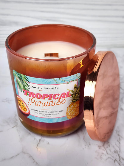 Tropical Paradise 12 oz Candle 🌴🍍