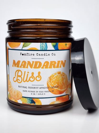 Mandarin Bliss 8 oz Candle 🍊