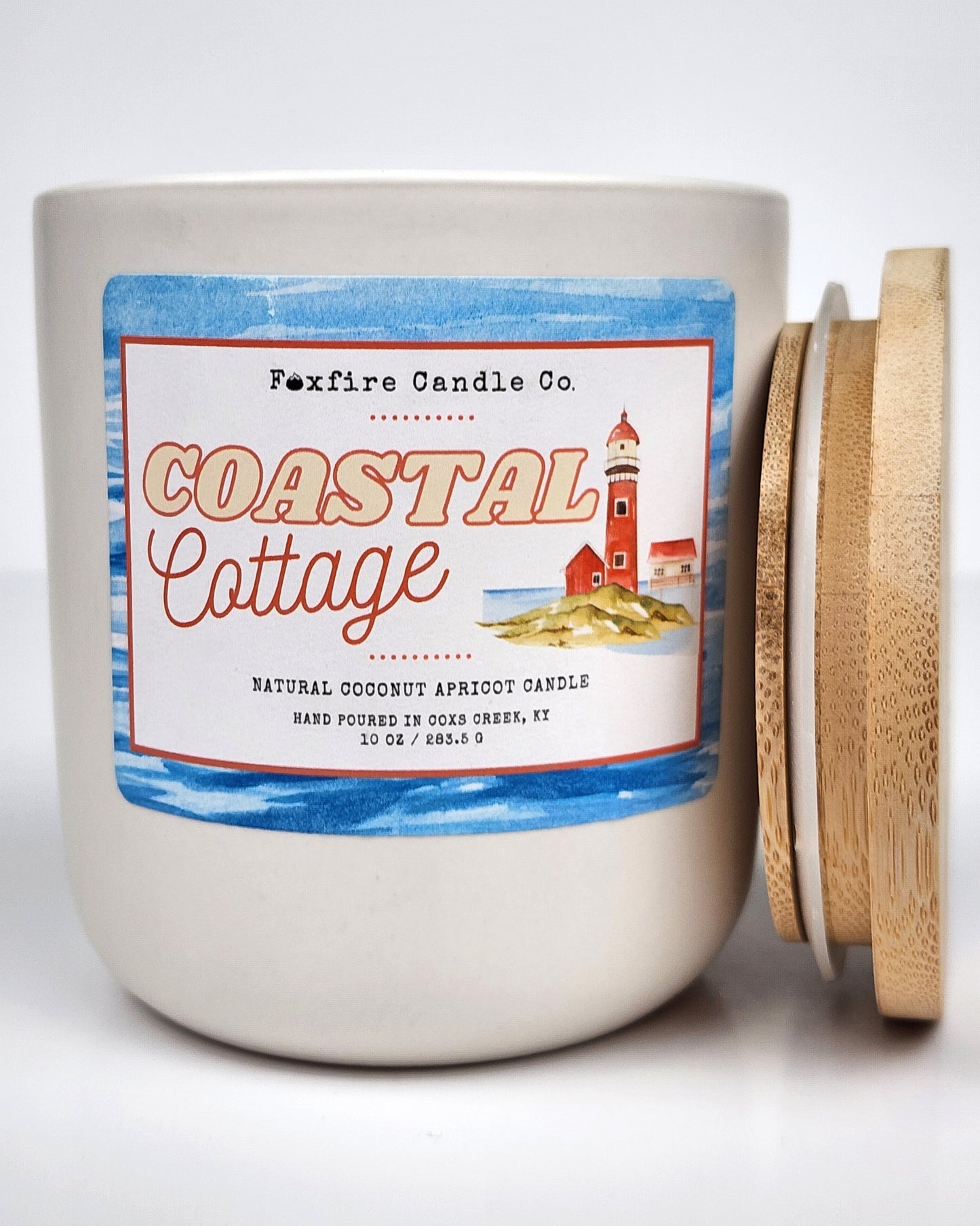 Coastal Cottage 10 oz Candle 🏠🐚