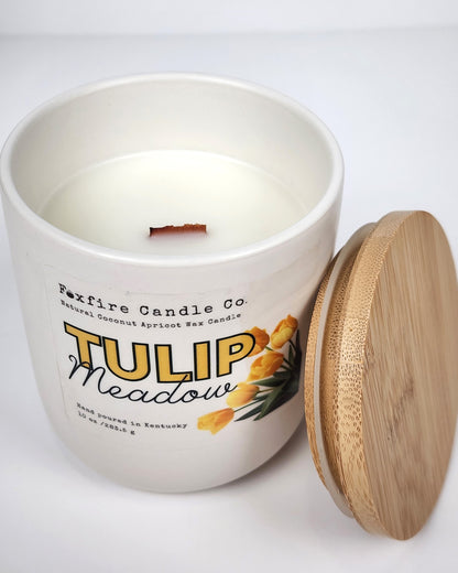 Tulip Meadows 10 oz Candle 🌷