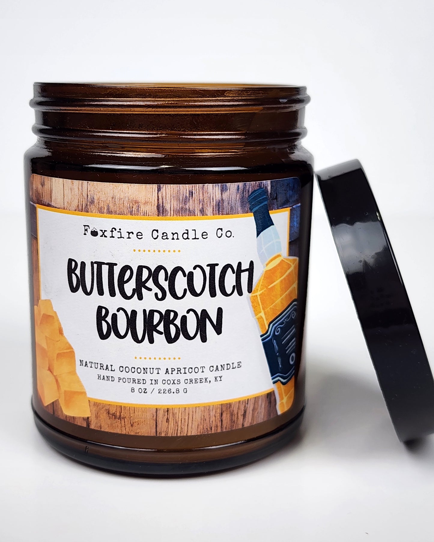 Butterscotch Bourbon 8 oz Candle 🍺