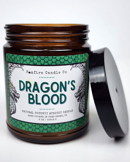 Dragon's Blood 8 oz Candle 🐉